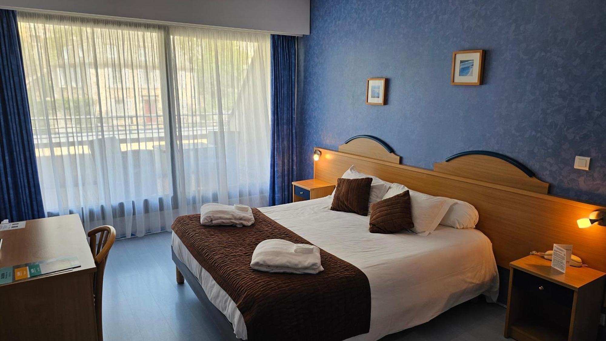 Brit Hotel Du Ban Chaudes-Aigues Exterior foto